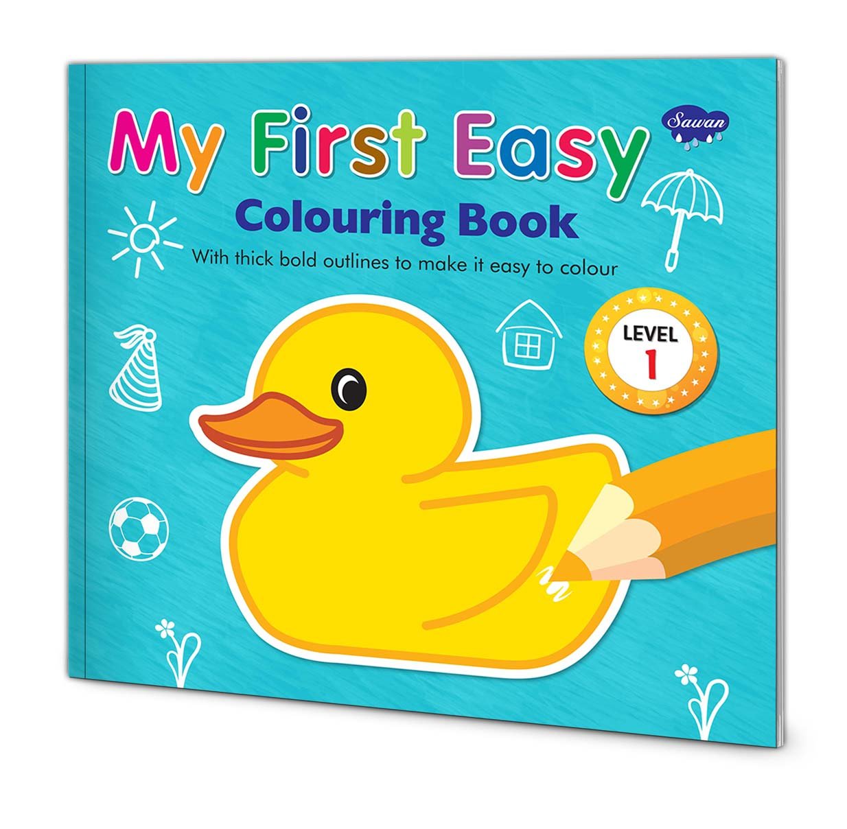 My First Easy Colouring Book ?Level 1